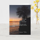 Jalaluddin Rumi - over binnenband Kaart (Gele Bloem)