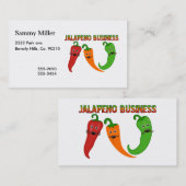 Jalapeno Business Visitekaartje (Voorkant / Achterkant)