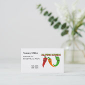 Jalapeno Business Visitekaartje (Staand voorkant)