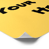 Jalapeno Fiesta Sign Poster (Hoek)