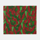 Jalapeno Fleece Blanket Deken (Voorkant (Horizontaal))