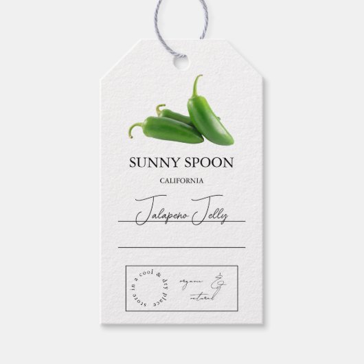 Jalapeno Hang Label Cadeaulabel (Voorkant)
