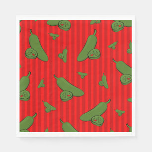 Jalapeno Illustratie Servet