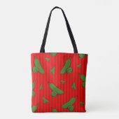 Jalapeno Illustratie Tote Bag (Achterkant)
