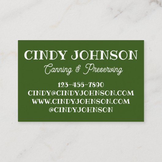 Jalapeno Jalapeño Hot Pepper Relish Gemaakt door I Visitekaartje (Achterkant)