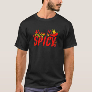 Jalapeno Keep it Spicy Mexican Chili Cinco de Mayo T-shirt
