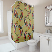 jalapeno koi douchegordijn (In situ)