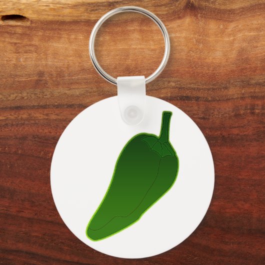 Jalapeno Pepper Sleutelhanger (Voorkant)