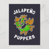 Jalapeño Puppers Briefkaart (Voorkant)