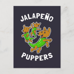 Jalapeño Puppers Briefkaart