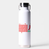 Jalapeño Soul – Reusable Eco Bottle with Spicy Att Waterfles (Voorkant)