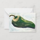 Jalapeñopeper Notitiekaartje (Voorkant)