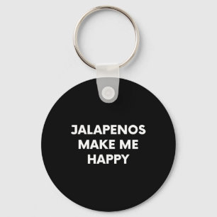 Jalapenos Funny Cinco de Mayo Humor Mexican Food P Sleutelhanger