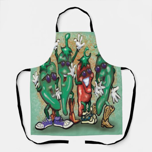 Jalapenos Schort (Voorkant)
