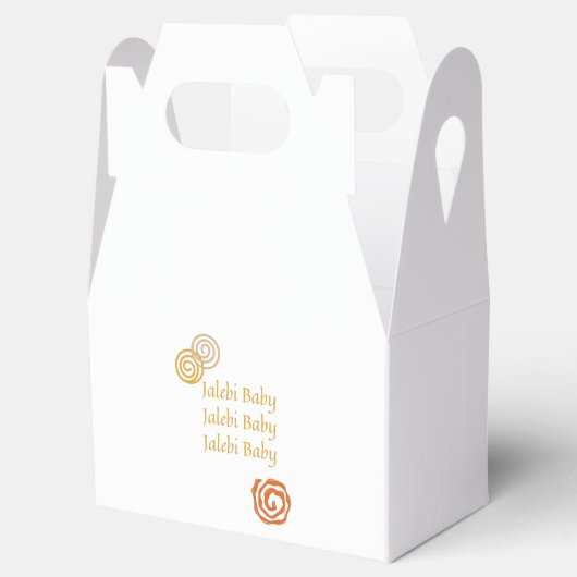 jalebi baby napkins bedankdoosjes (Geopend)