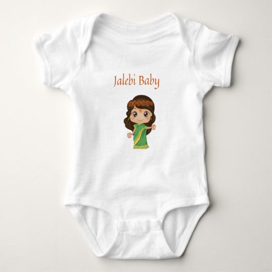 Jalebi baby romper (Voorkant)