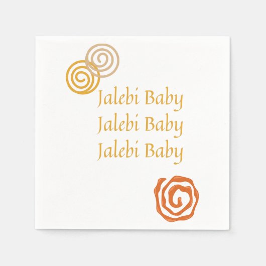 jalebi baby servet (Voorkant)