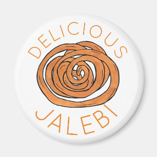 Jalebi South Asian Indian Middle Eastern Sweet Magneet