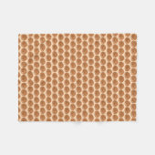 Jalebi South Asian Indian Mithai Sweet Snack Food Fleece Deken (Voorkant (Horizontaal))