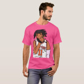 Jalen Brunson 3-puntenfeest T-shirt (Voorkant volledig)