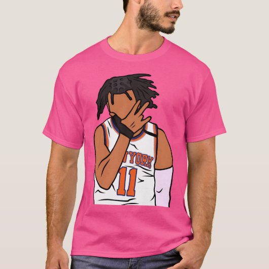 Jalen Brunson 3-puntenfeest T-shirt (Voorkant)