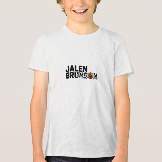 Jalen Brunson Tri-Blend Shirt (Voorkant)