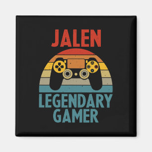 Jalen Cadeau Naam Persoonlijke Grappige Gaming Gee Magneet