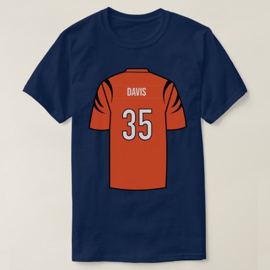 Jalen Davis Jersey 3 T-shirt (Design voorkant)