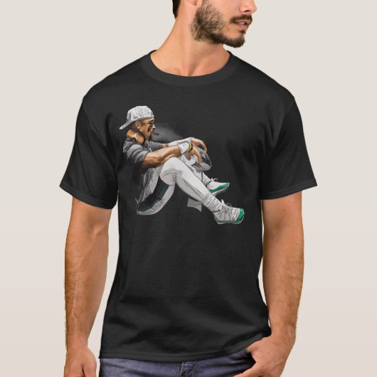 Jalen Hurts Kampioensgeschenk T-shirt (Voorkant)