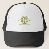 Jalique's Way Classic Logo Trucker Hat Trucker Pet (Voorkant)