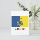 Jalisco Flag Briefkaart (Staand voorkant)