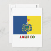 Jalisco Flag Briefkaart (Voorkant / Achterkant)