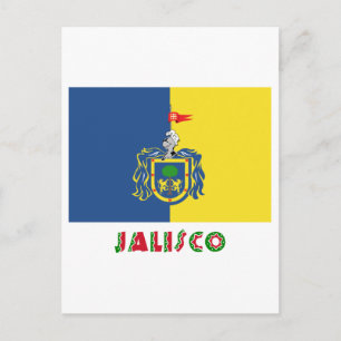 Jalisco Flag Briefkaart