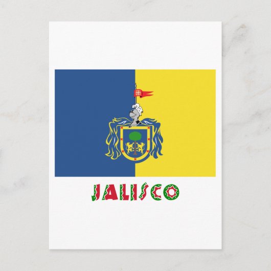 Jalisco Flag Briefkaart (Voorkant)