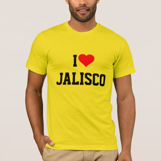 JALISCO: Ik hou van JALISCO t-shirt (Voorkant)