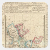 Jalisco, Mexico 2 Vierkante Sticker (Voorkant)