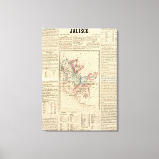 Jalisco, Mexico Canvas Afdruk (Voorkant)