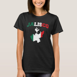 Jalisco Mexico Guadalajara Puerto Vallarta Vlag Co T-shirt