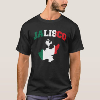 Jalisco Mexico Guadalajara Puerto Vallarta Vlag Co T-shirt