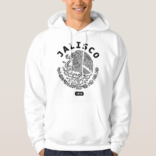 JALISCO MEXICO HOODED SWEATSHIRT (Voorkant)