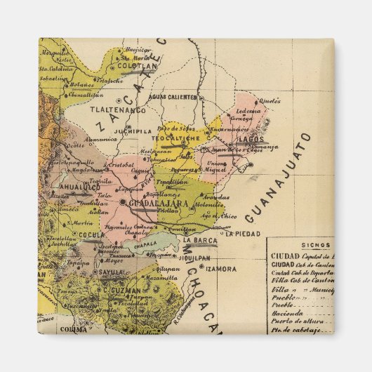 Jalisco, Mexico Magneet (Voorkant)