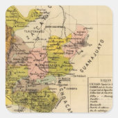 Jalisco, Mexico Vierkante Sticker (Voorkant)