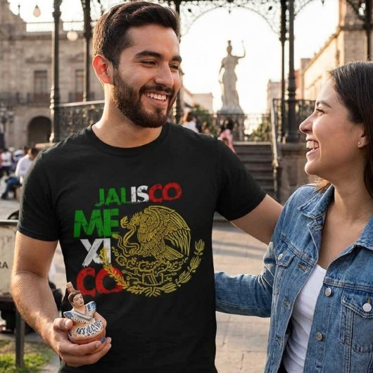 Jalisco Mexico Vlag  T-shirt