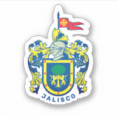 Jalisco-wapenschild, Mexico Sticker (Voorkant)