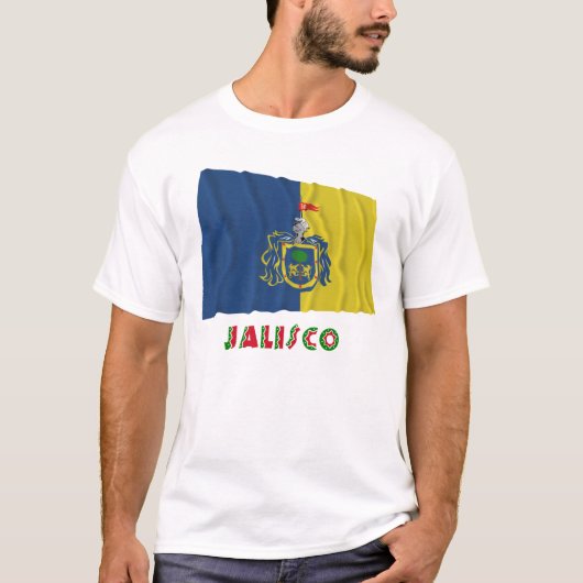 Jalisco Waving Flag T-shirt (Voorkant)
