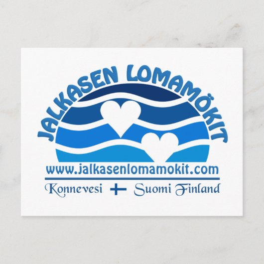 Jalkasen Lomamökit briefkaart (Voorkant)