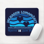 Jalkasen Lomamökit mousepad Muismat (Met muis)