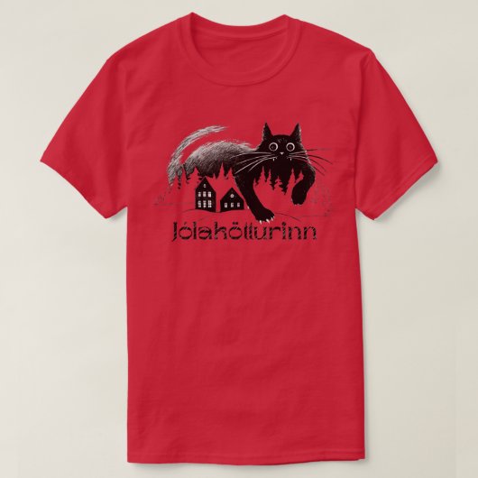 Jalktturinn De Yule Kat T-shirt (Design voorkant)
