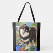 JALLo de Finse Lapphond Tote Bag (Voorkant)