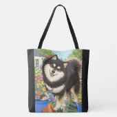 JALLo de Finse Lapphond Tote Bag (Achterkant)